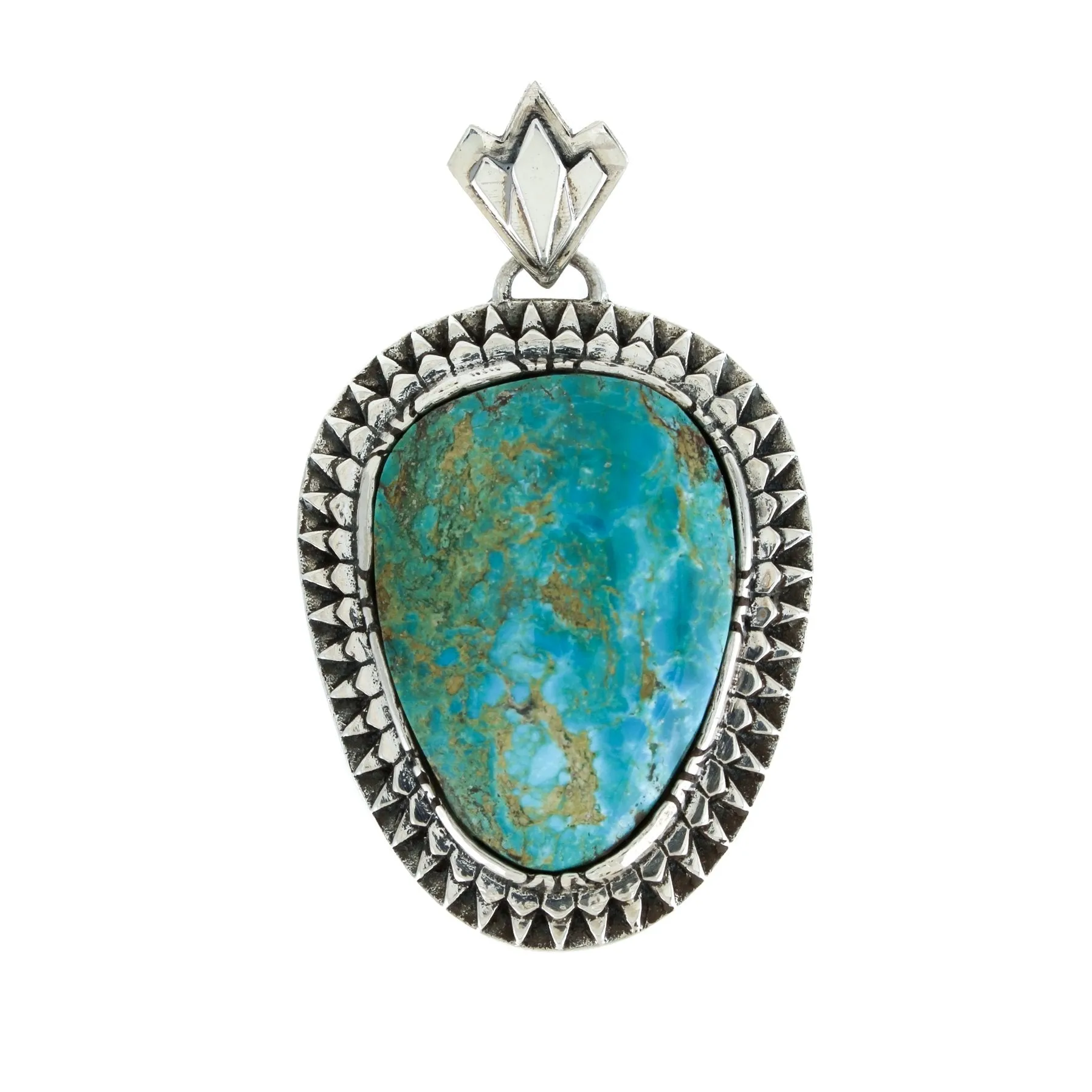 Blue Ridge Turquoise "Sunburst" Pendant