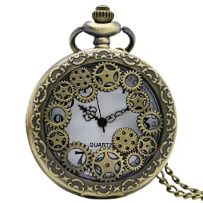 'Days, Months, Gears' Pocket Watch