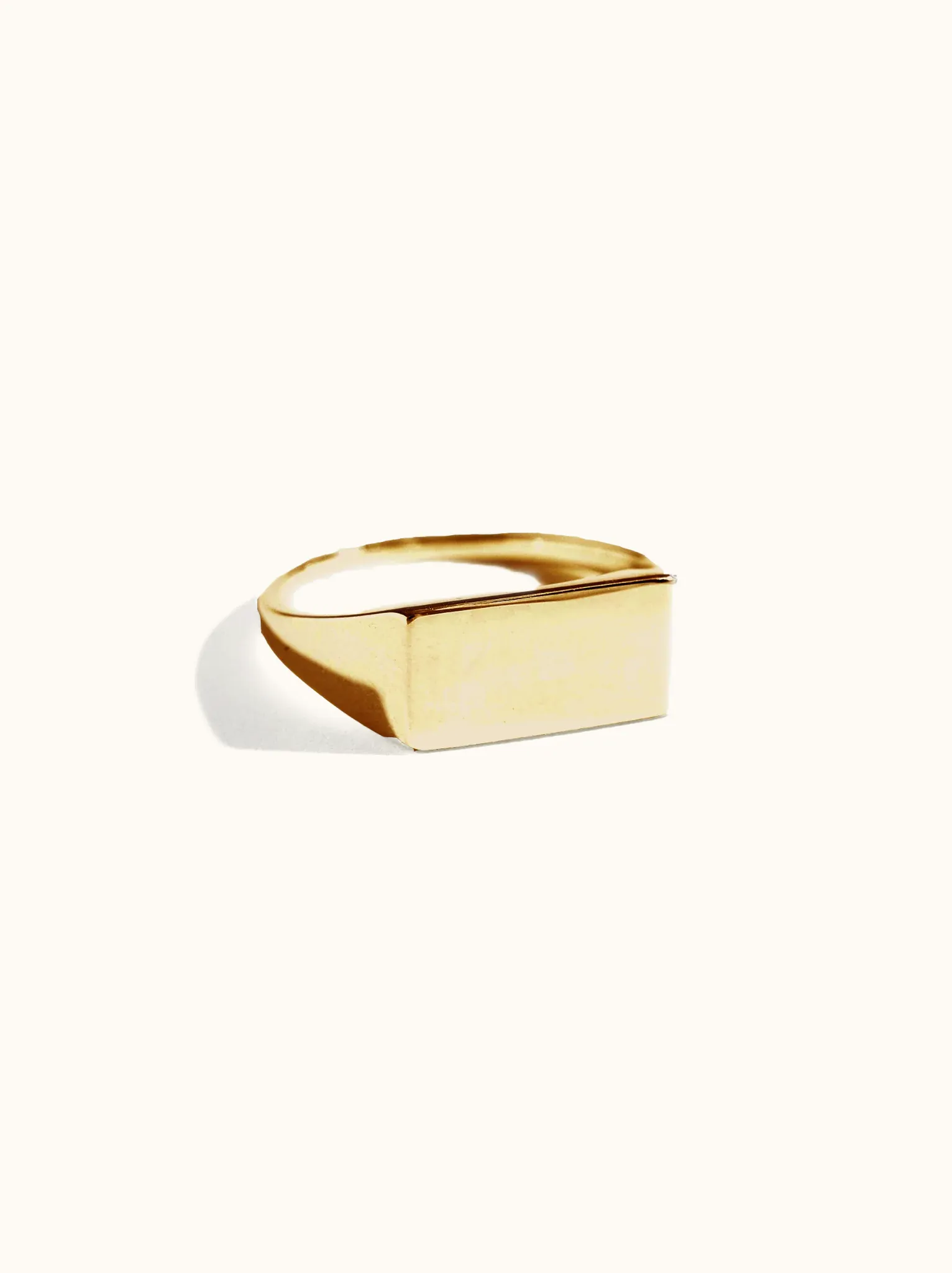 Rectangle Signet Ring