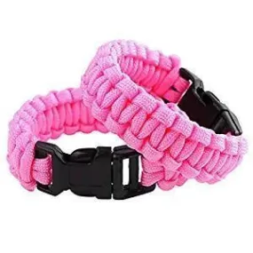 UNBRANDED PARACORD BRACELET- PINK