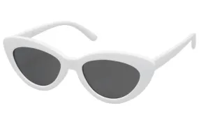 White Cat Eye Sunglasses